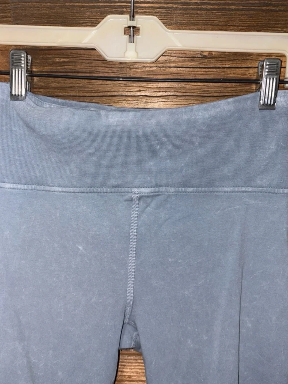 Lululemon Dusty Blue Acid Washed High-Waist Leggings